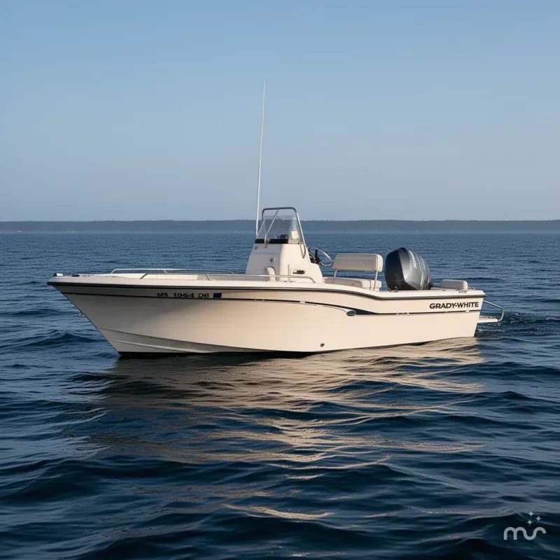 Slide: The Image of Grady-White Fisherman 180 2008 - 2