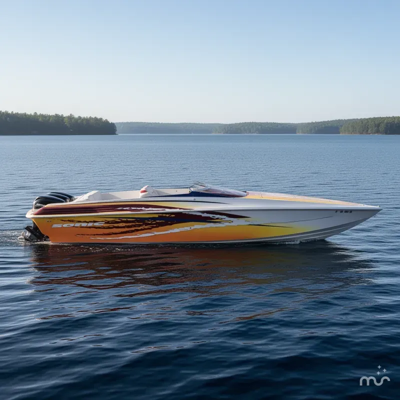 Slide: The Image of Sonic USA Boats 386 Sonic 2006 - 2