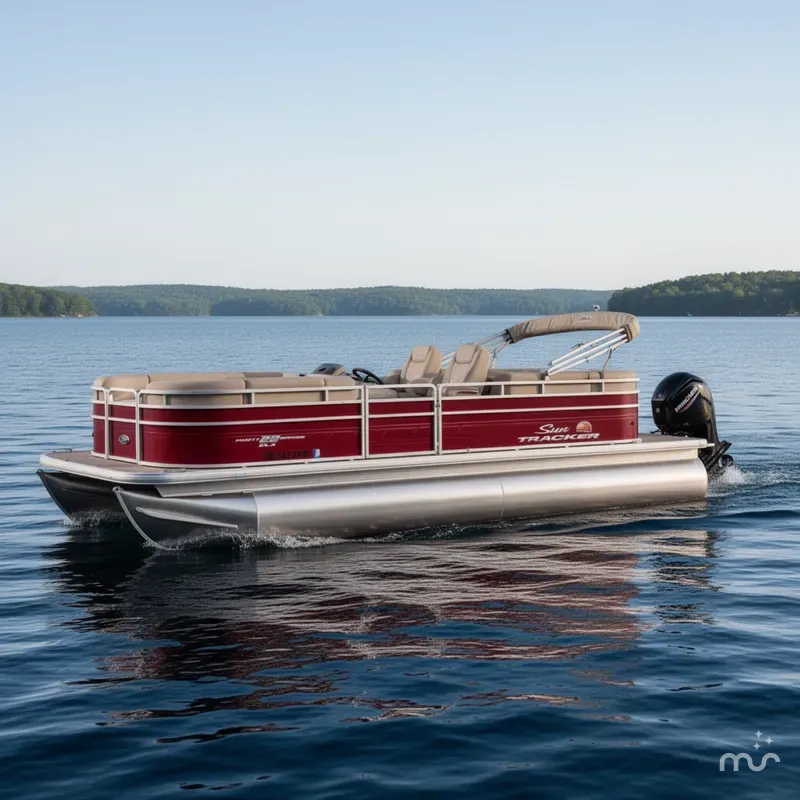 The Image of Sun Tracker Party Barge 22 DLX 2024 - 0