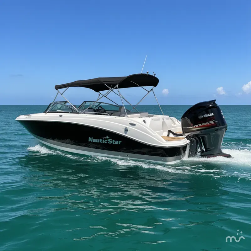 Slide: The Image of NauticStar 243DC Sport Deck 2020 - 2