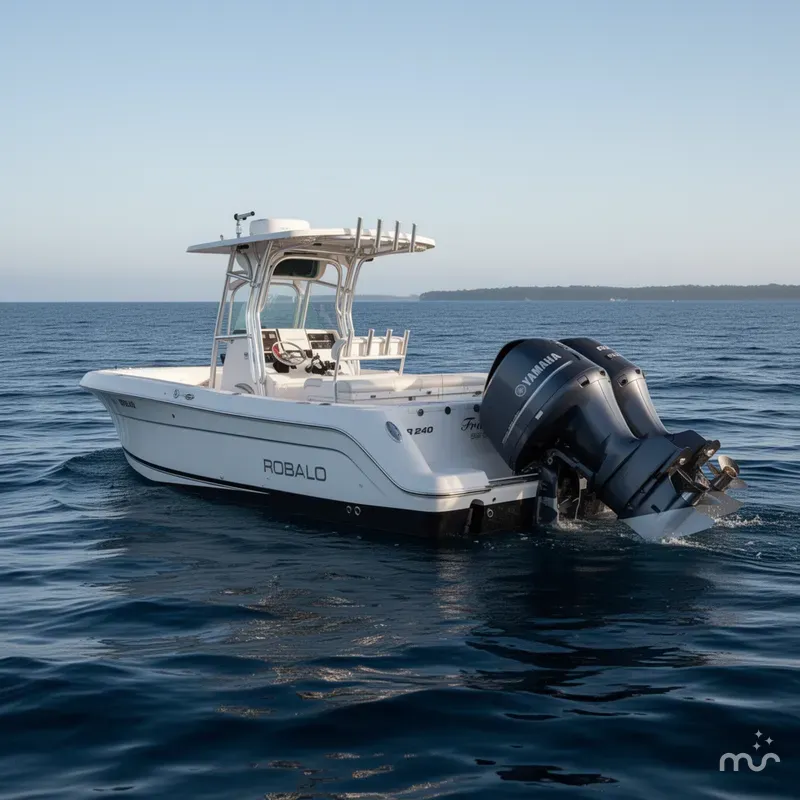 Slide: The Image of Robalo R240 Center Console 2009 - 2