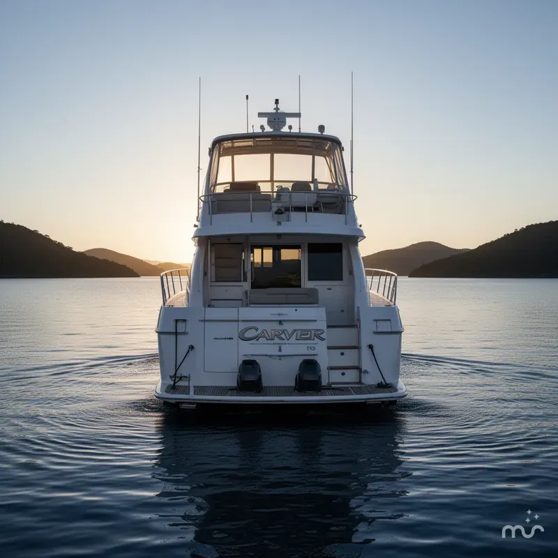 Slide: The Image of Carver Yachts 43 Super Sport 2008 - 3
