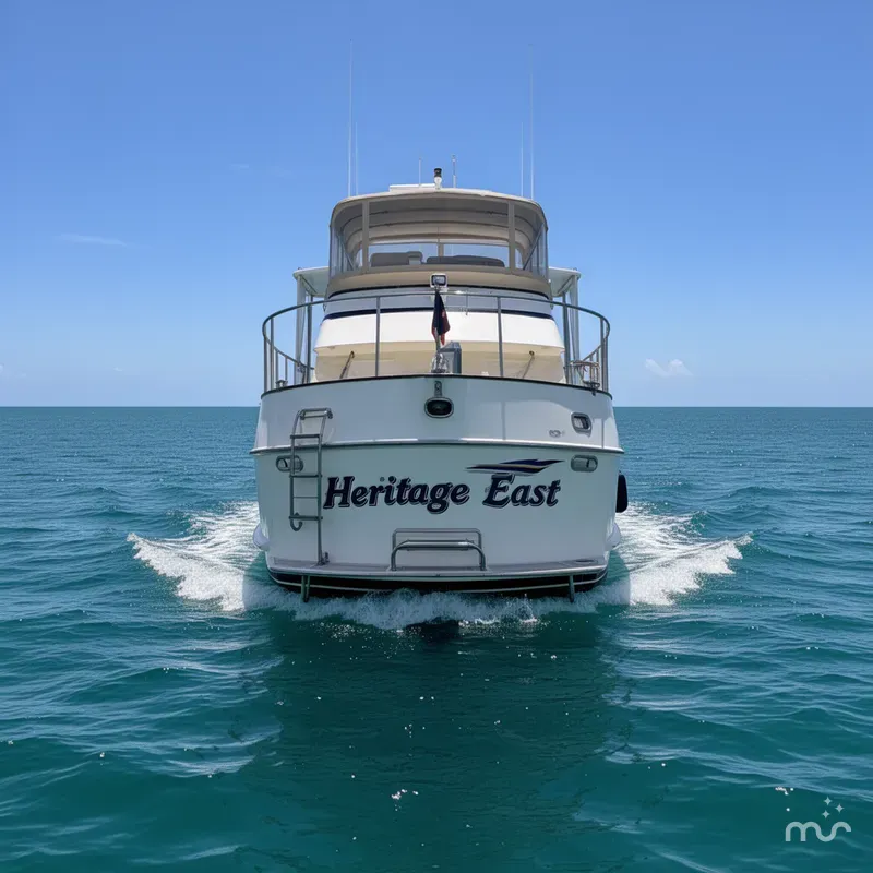 Slide: The Image of Heritage East 36 Sundeck Trawler 2000 - 3