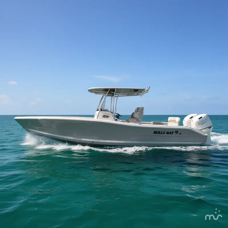 Slide: The Image of Bulls Bay 255 Center Console 2026 - 2