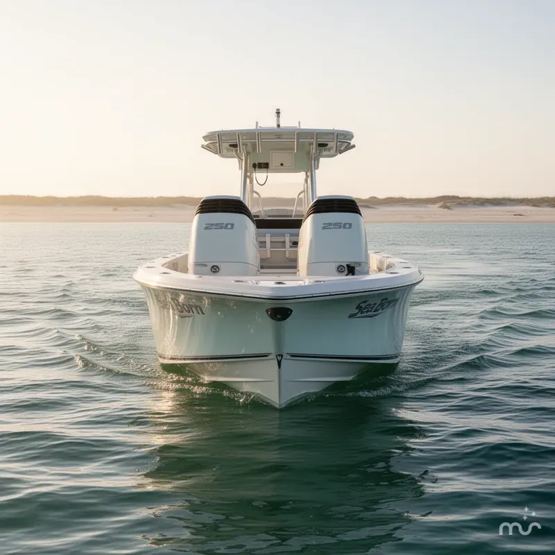 Slide: The Image of Sea Born LX26 Center Console 2021 - 1