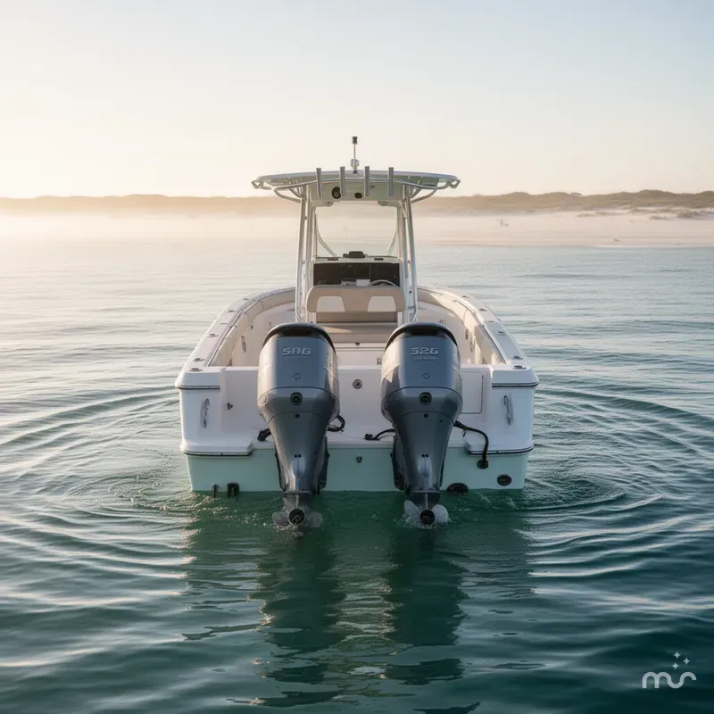 Slide: The Image of Sea Born LX26 Center Console 2021 - 3