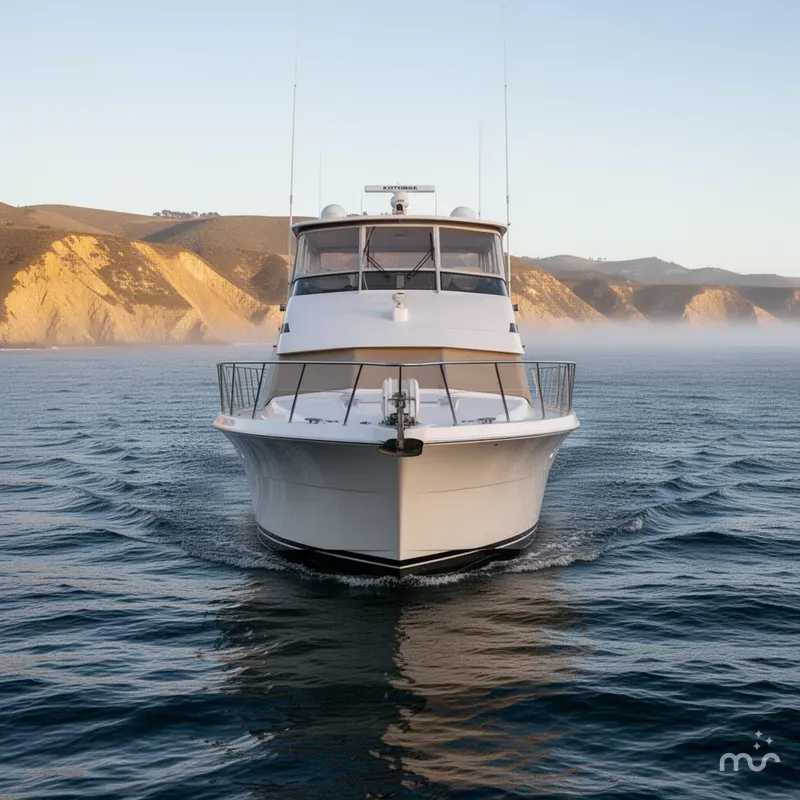 Slide: The Image of Hatteras 52 Cockpit Motor Yacht 1994 - 1