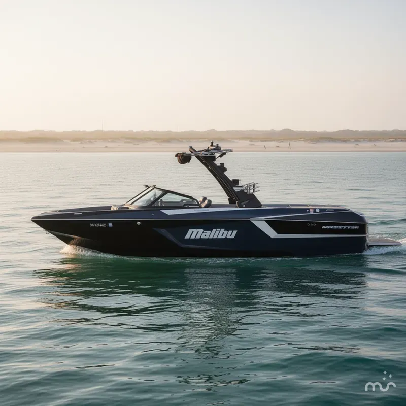 Slide: The Image of Malibu Wakesetter 24 MXZ 2023 - 2