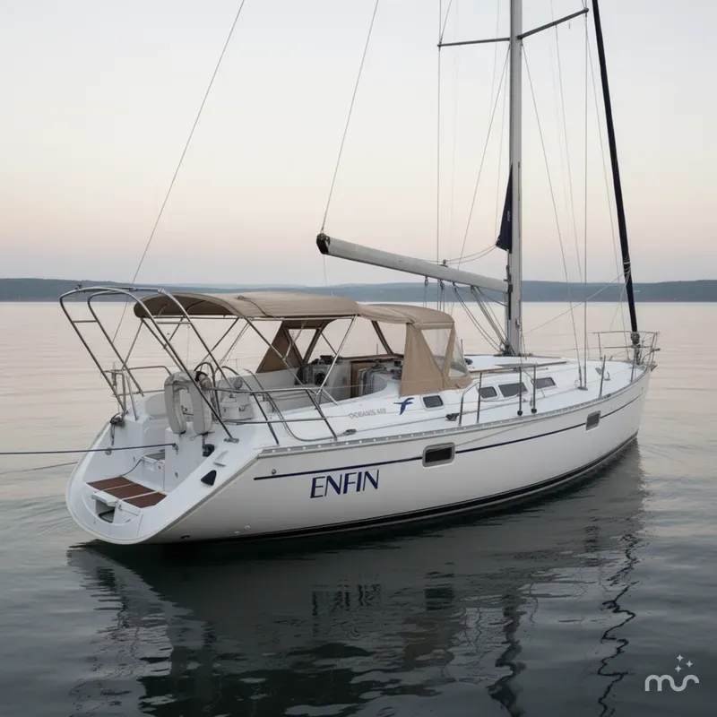 Slide: The Image of Beneteau Oceanis 400 1993 - 0