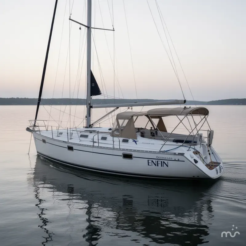 Slide: The Image of Beneteau Oceanis 400 1993 - 2