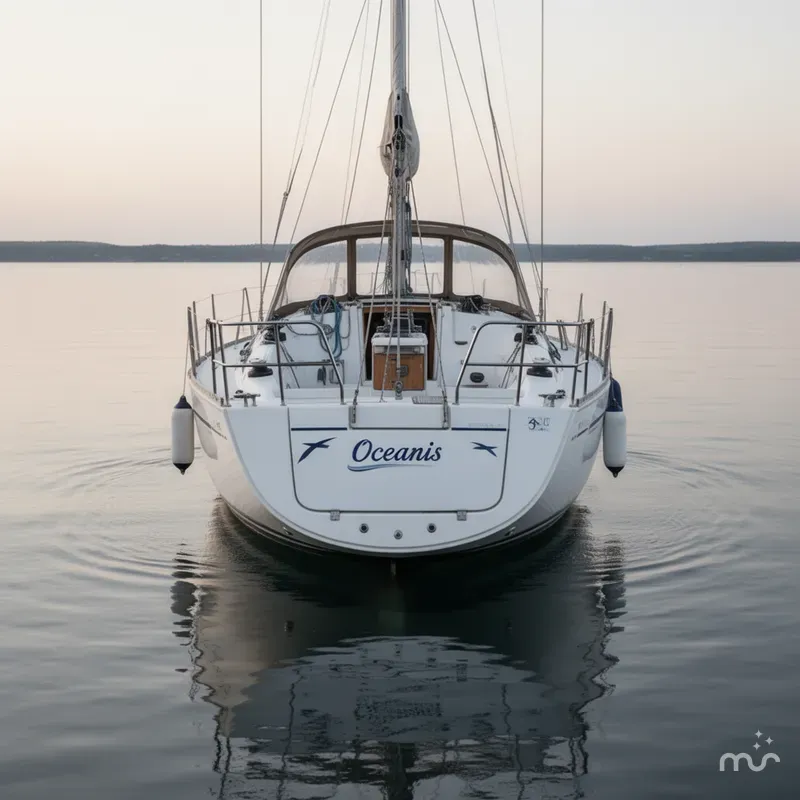 Slide: The Image of Beneteau Oceanis 400 1993 - 3