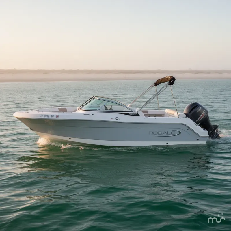 Slide: The Image of Robalo R227 Dual Console 2020 - 2