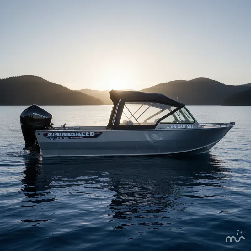 The Image of Alumaweld Intruder Outboard 20 2004 - 0