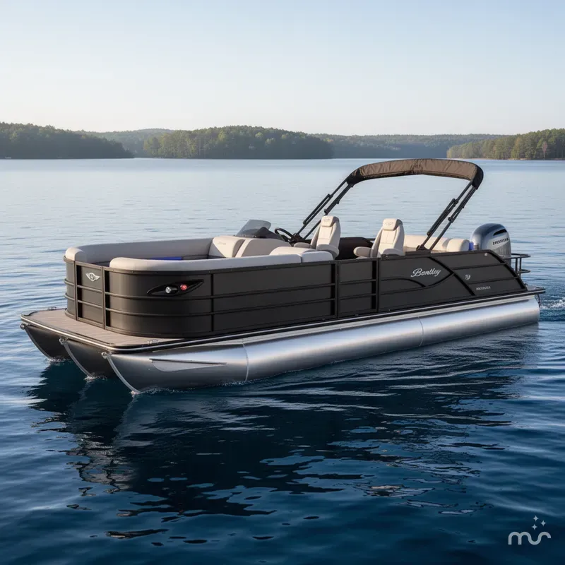 The Image of Bentley Pontoons Legacy 223 Swingback Tritoon & Honda 4-Stroke EFI 2026 - 0