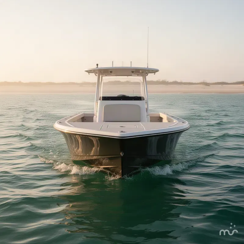 Slide: The Image of Edge Boats Sportsman Series 553DB MID DECK-40HP AND TRAILER 2026 - 1