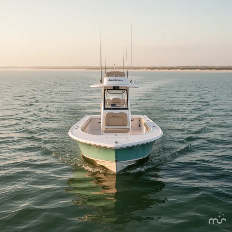 Slide: The Image of Sportsman Masters 267OE Bay Boat 2023 - 1