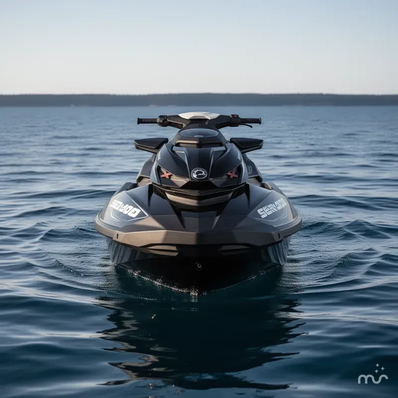 Slide: The Image of Sea-Doo RXP-X 300 Ibr & Audio Premium Triple Black 2022 - 1