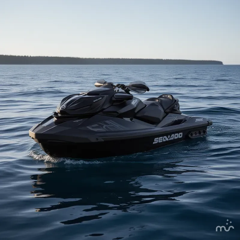 Slide: The Image of Sea-Doo RXP-X 300 Ibr & Audio Premium Triple Black 2022 - 2