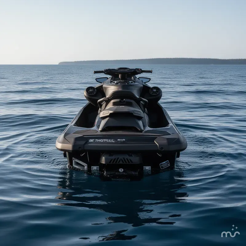Slide: The Image of Sea-Doo RXP-X 300 Ibr & Audio Premium Triple Black 2022 - 3