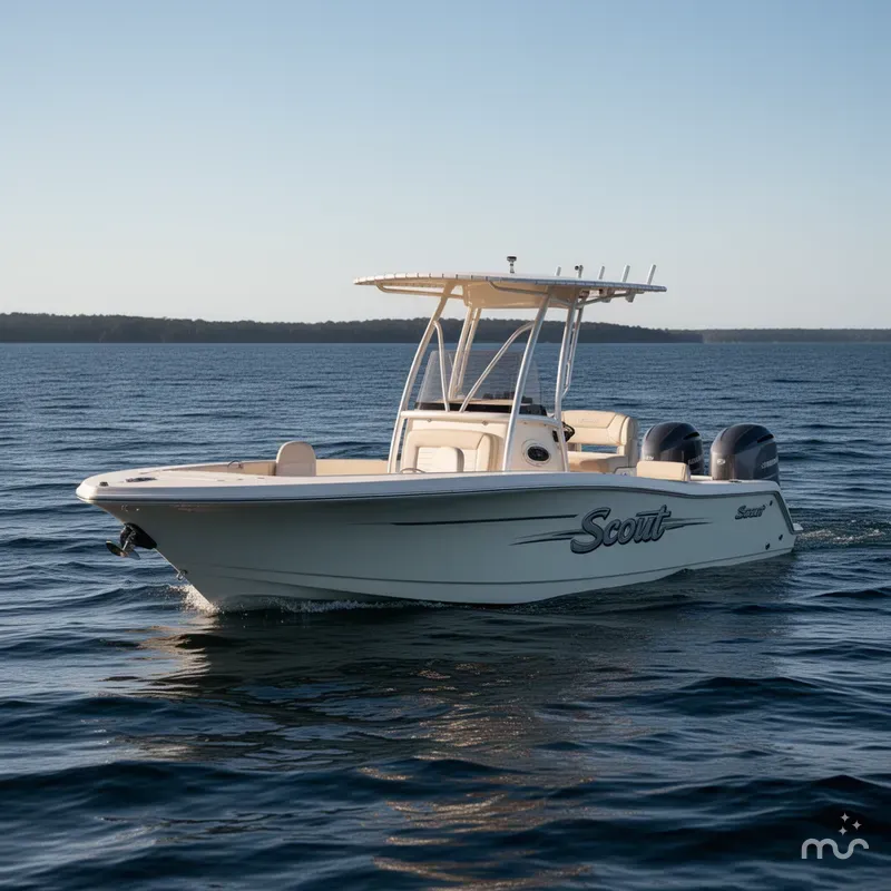 Slide: The Image of Scout 195 Sportfish 2026 - 2