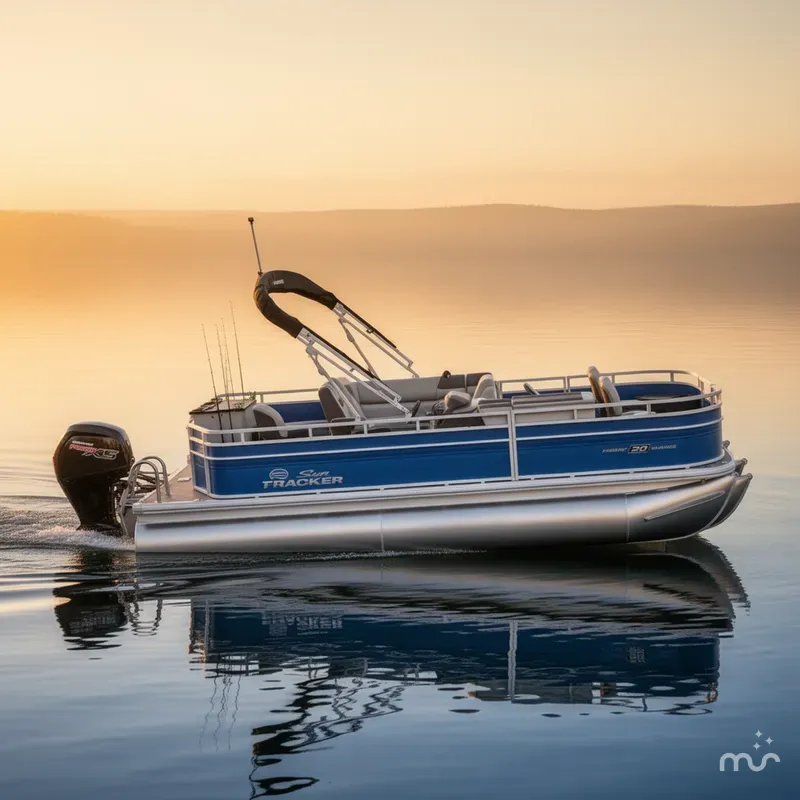 The Image of Sun Tracker Fishin' Barge 20 DLX 2026 - 0
