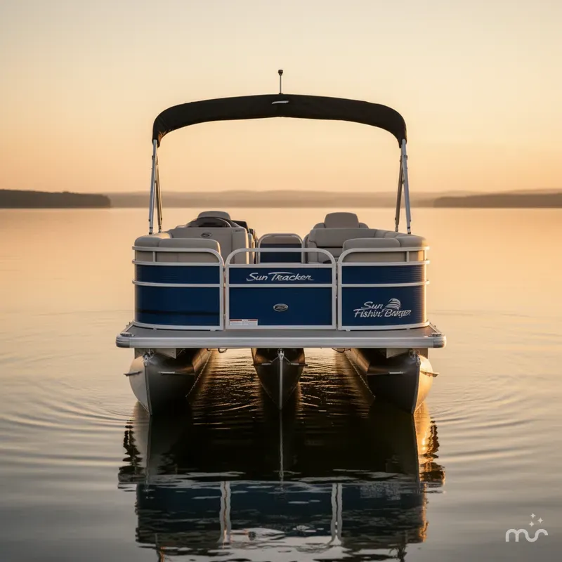Slide: The Image of Sun Tracker Fishin' Barge 20 DLX 2026 - 1