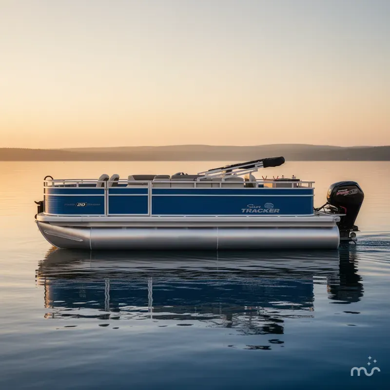 Slide: The Image of Sun Tracker Fishin' Barge 20 DLX 2026 - 2