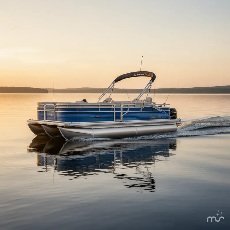 Slide: The Image of Sun Tracker Fishin' Barge 20 DLX 2026 - 4