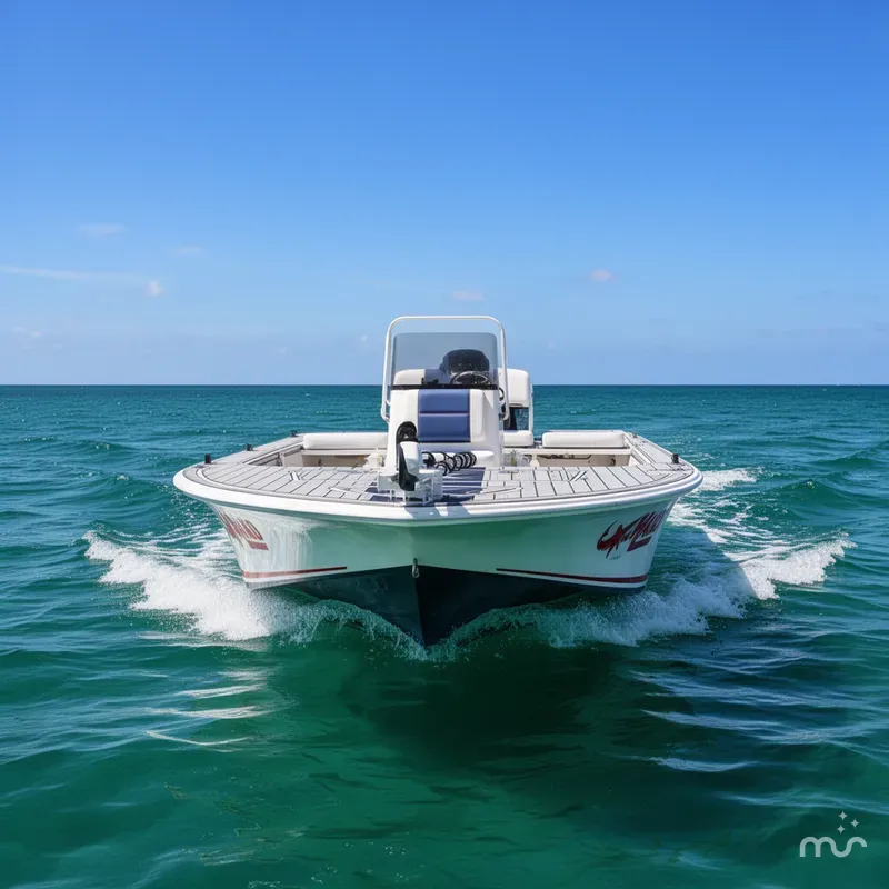 Slide: The Image of Mako 18 Pro Skiff Patriot Edition 2026 - 1