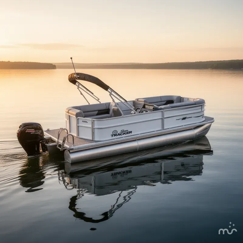 The Image of Sun Tracker Party Barge 20 DLX 2026 - 0