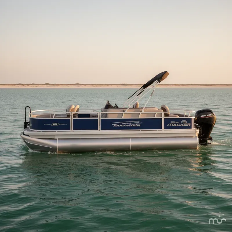 Slide: The Image of Sun Tracker Bass Buggy 18 DLX 2026 - 2