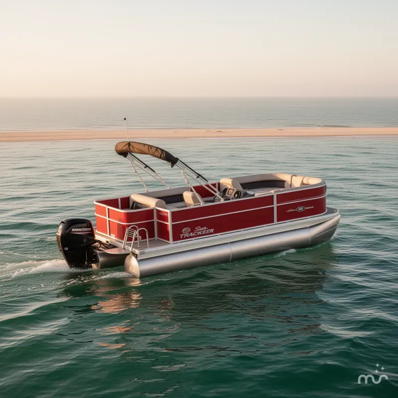 The Image of Sun Tracker Party Barge 18 DLX 2026 - 0