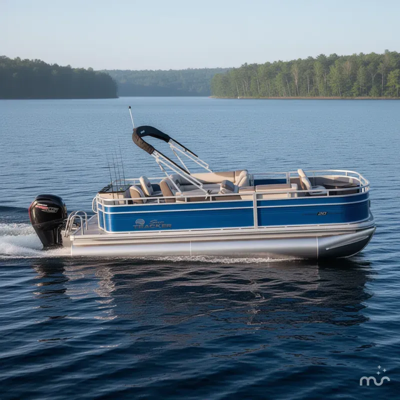 The Image of Sun Tracker Fishin' Barge 20 DLX 2026 - 0