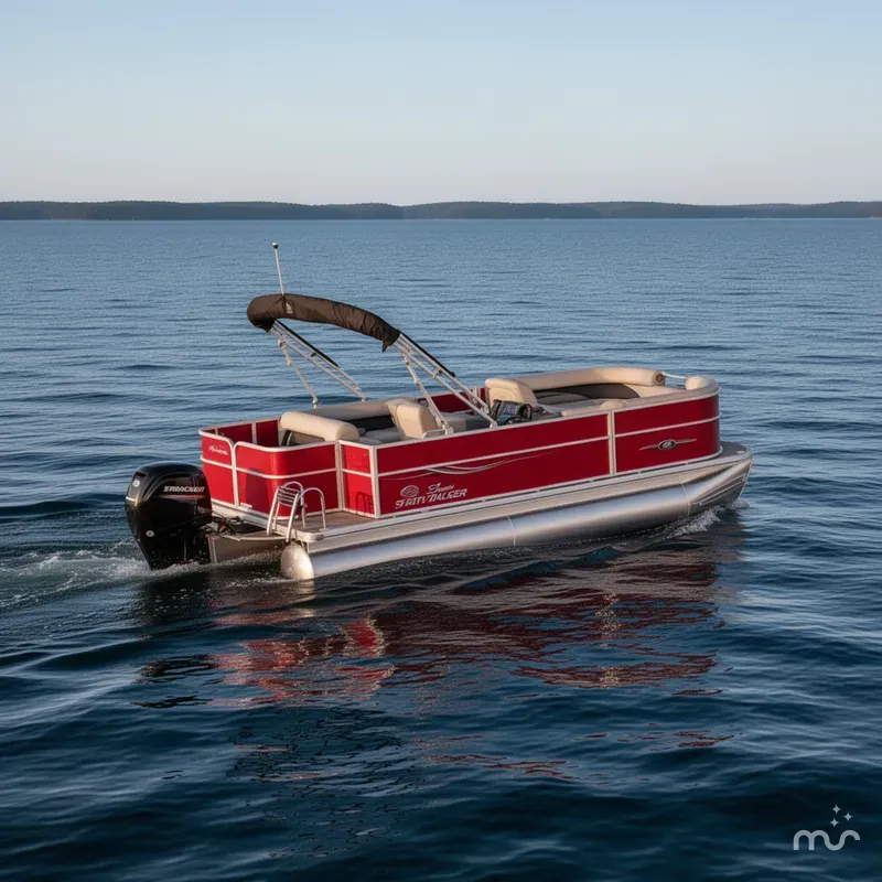 The Image of Sun Tracker Party Barge 18 DLX 2026 - 0