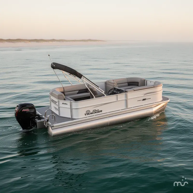 The Image of Sun Tracker Party Barge 20 DLX 2026 - 0