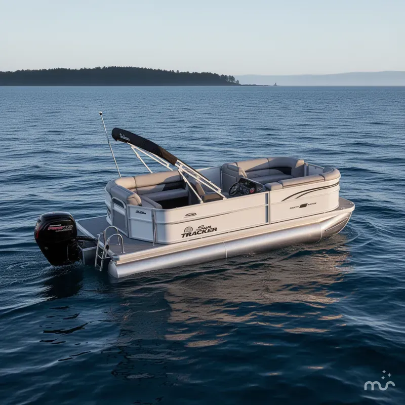 The Image of Sun Tracker Party Barge 20 DLX 2026 - 0