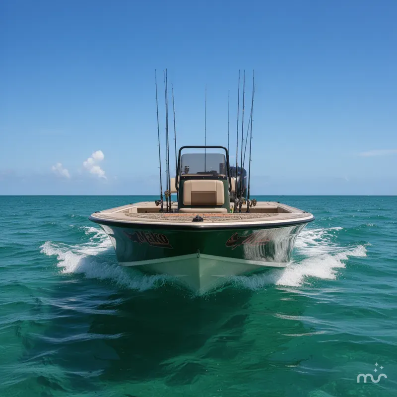 Slide: The Image of Mako 18 Pro Skiff Backwater Edition 2026 - 1