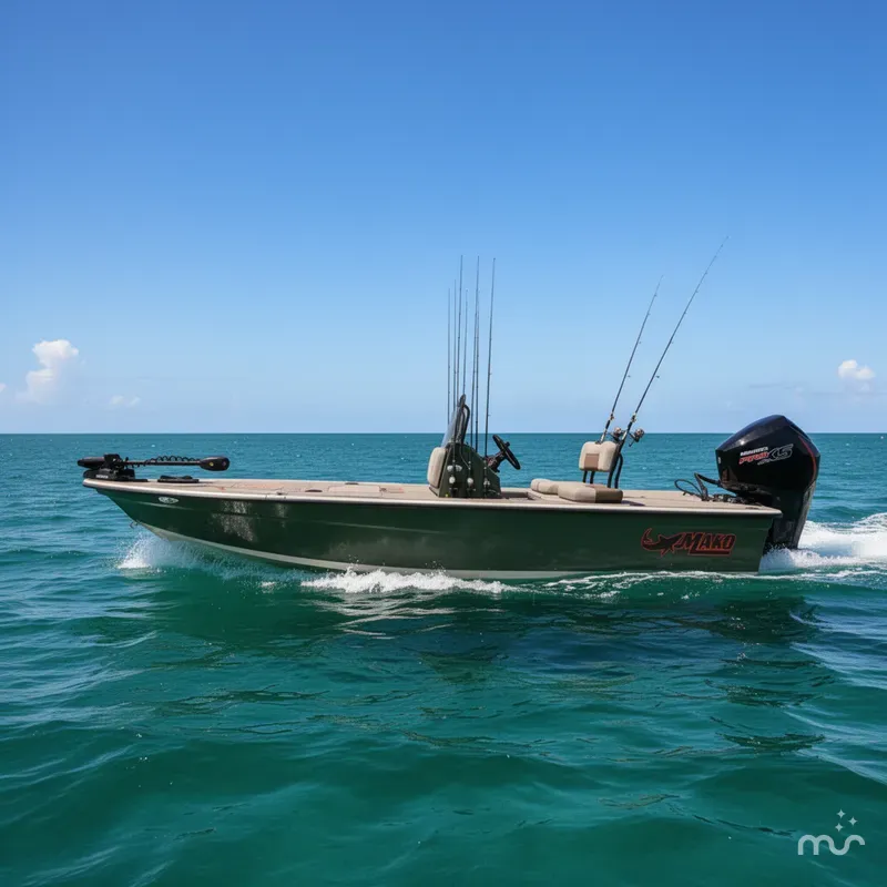 Slide: The Image of Mako 18 Pro Skiff Backwater Edition 2026 - 2