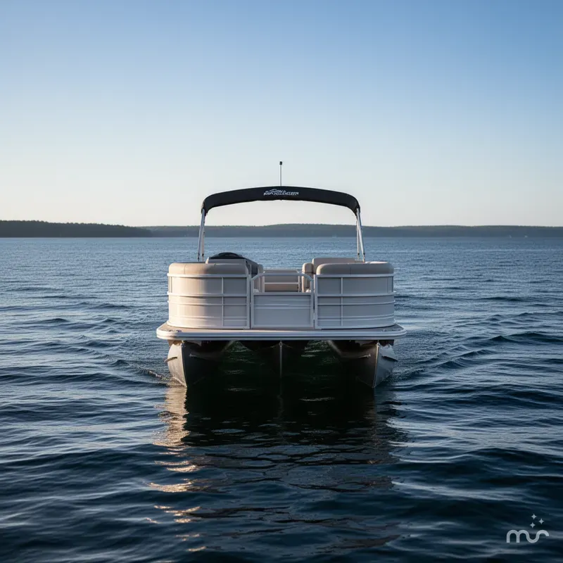 Slide: The Image of Sun Tracker Party Barge 20 DLX 2026 - 3