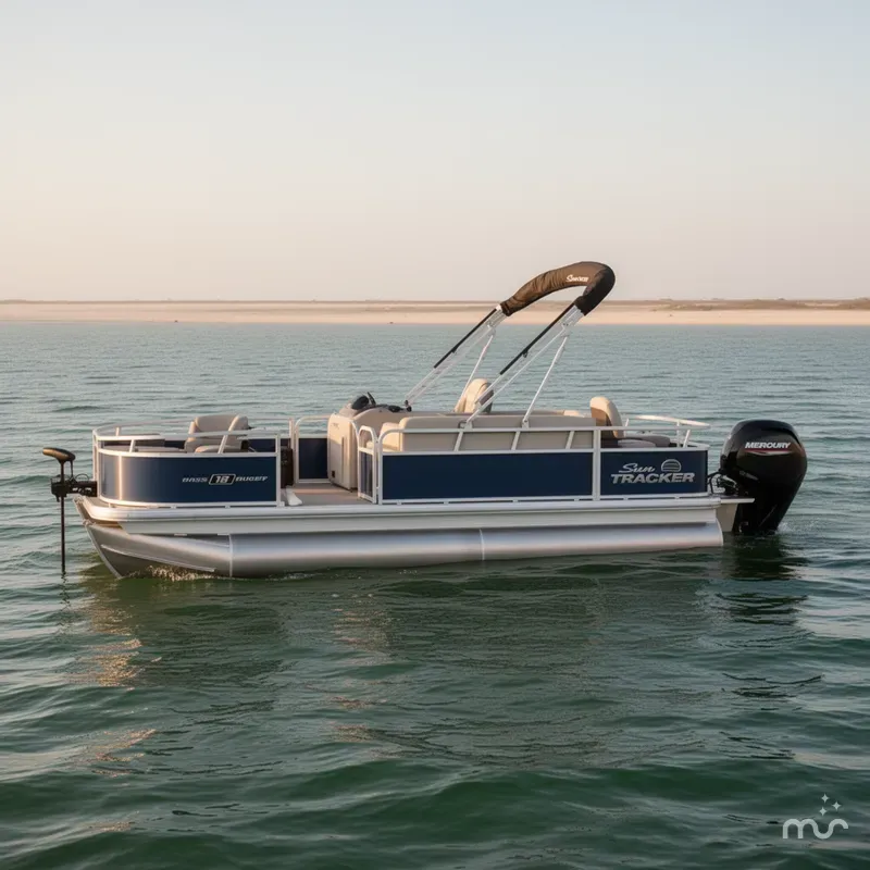 Slide: The Image of Sun Tracker Bass Buggy 18 DLX 2026 - 2
