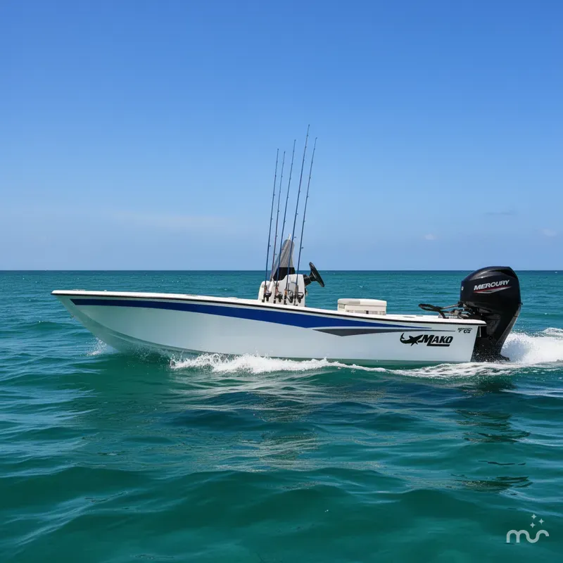 Slide: The Image of Mako Pro Skiff 15 CC 2026 - 2