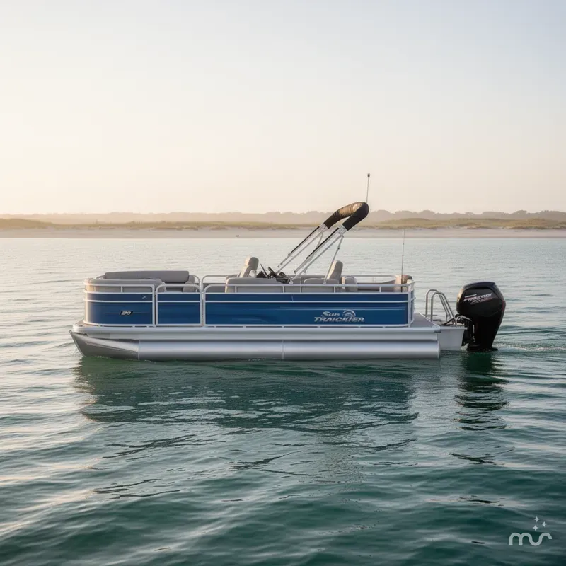 Slide: The Image of Sun Tracker Fishin' Barge 20 DLX 2026 - 2