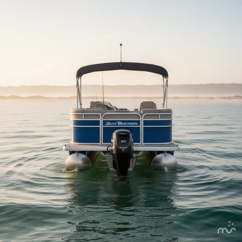 Slide: The Image of Sun Tracker Fishin' Barge 20 DLX 2026 - 3