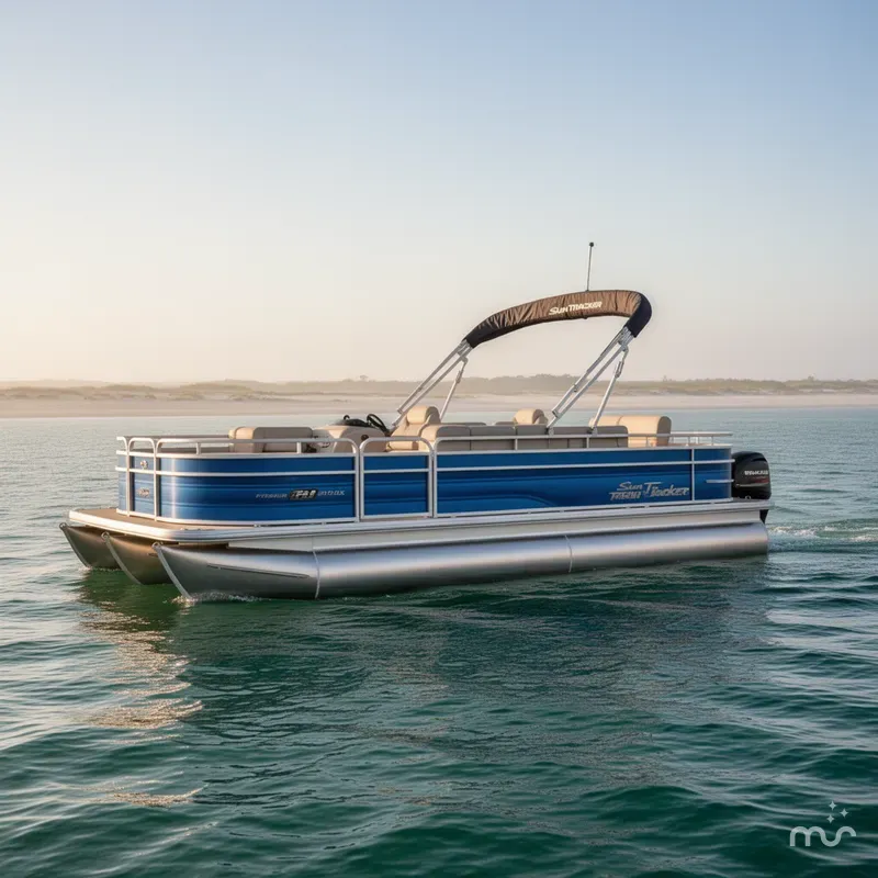 Slide: The Image of Sun Tracker Fishin' Barge 20 DLX 2026 - 4
