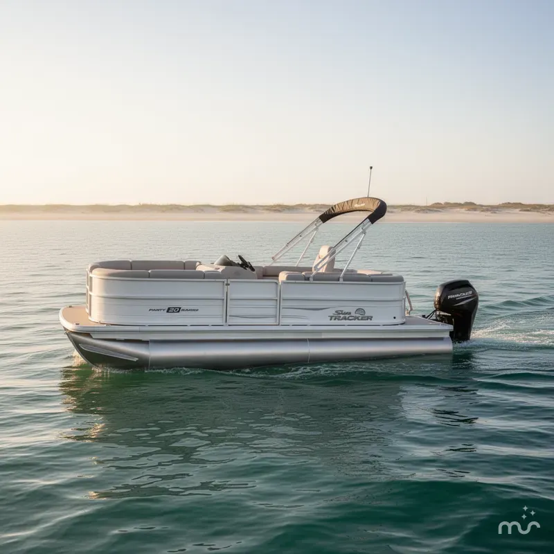 The Image of Sun Tracker Party Barge 20 DLX 2026 - 0