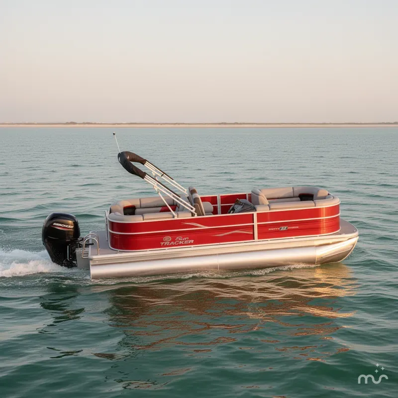 The Image of Sun Tracker Party Barge 22 DLX 2026 - 0