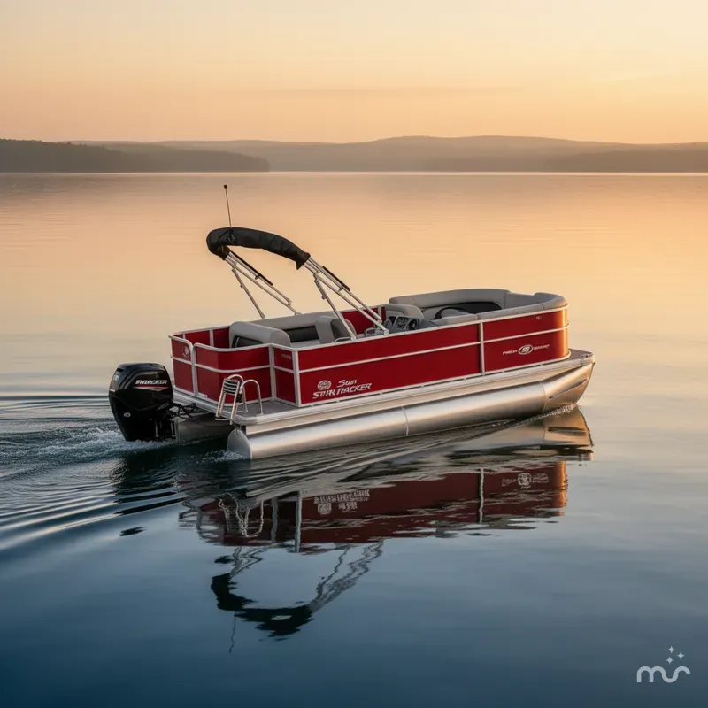 The Image of Sun Tracker Party Barge 18 DLX 2026 - 0