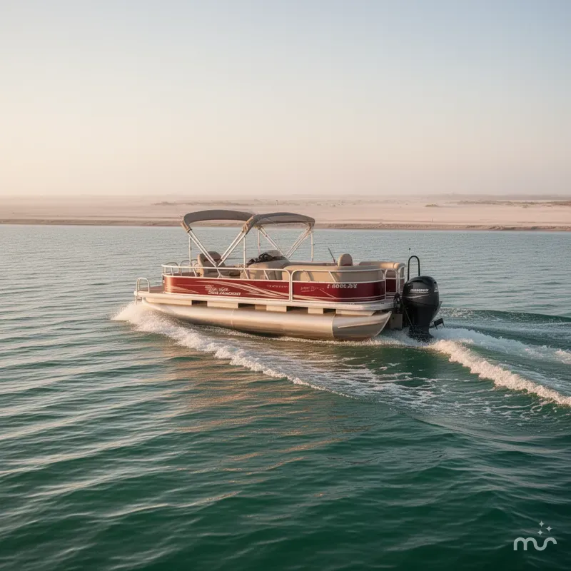 Slide: The Image of Sun Tracker Party Barge 20 DLX 2013 - 4