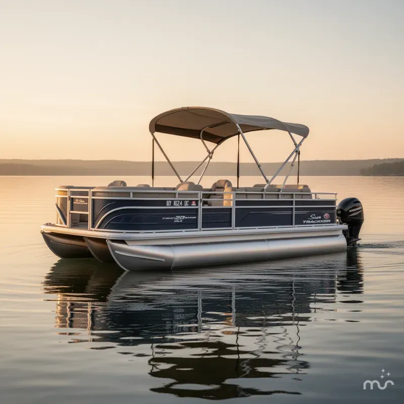 The Image of Sun Tracker Fishin' Barge 20 DLX 2024 - 0