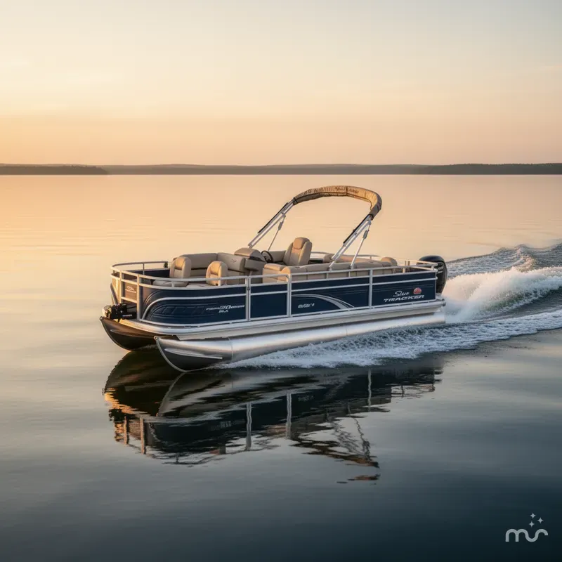Slide: The Image of Sun Tracker Fishin' Barge 20 DLX 2024 - 4